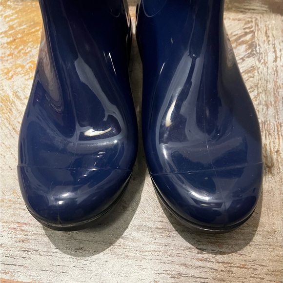 UGG Women's Sienna Rain Boots Blue, Shearling Size 10 US - Picture 6 of 10